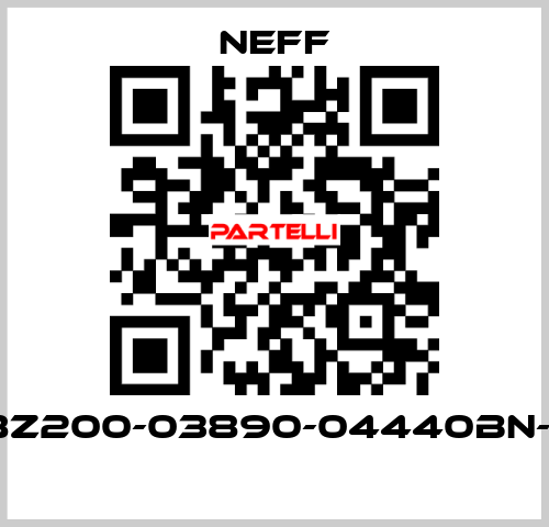 WH08Z200-03890-04440BN-0000  Neff