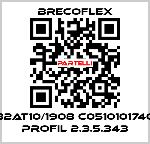 32AT10/1908 C0510101740 Profil 2.3.5.343 Brecoflex