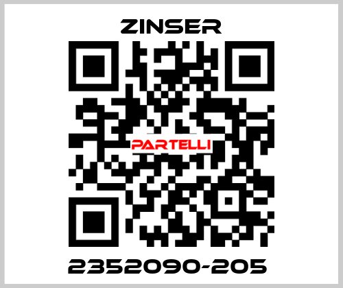 2352090-205  Zinser