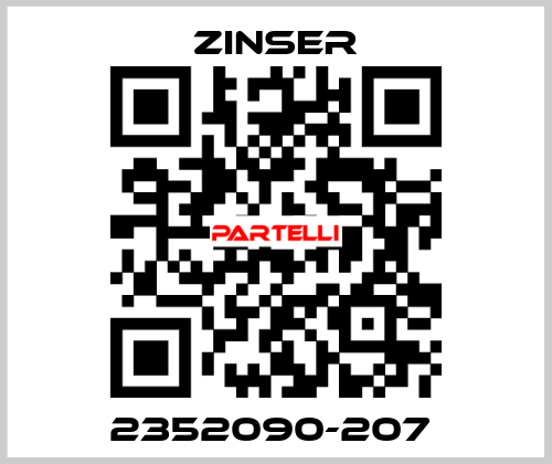 2352090-207  Zinser