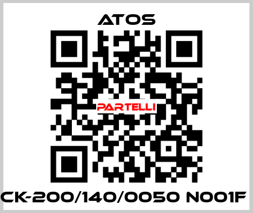 CK-200/140/0050 N001F  Atos