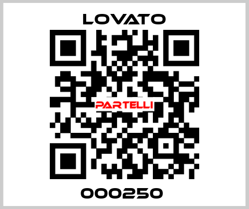 000250  Lovato