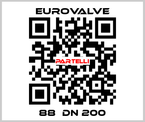 88  DN 200 Eurovalve