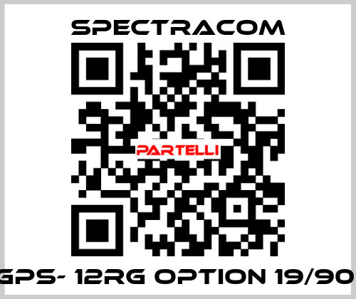 GPS- 12RG Option 19/90  SPECTRACOM