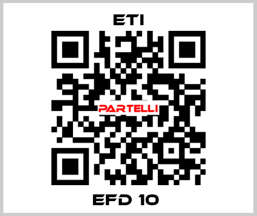 EFD 10  Eti