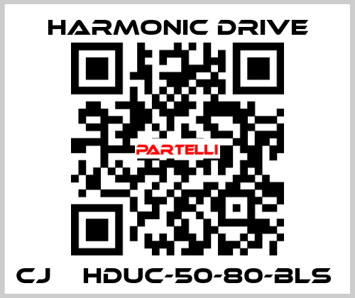 CJ    HDUC-50-80-BLS  Harmonic Drive