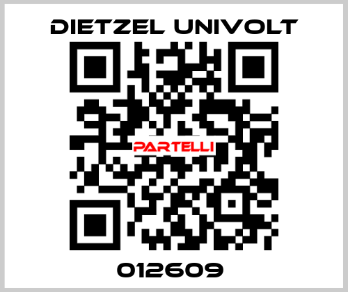 012609  Dietzel Univolt