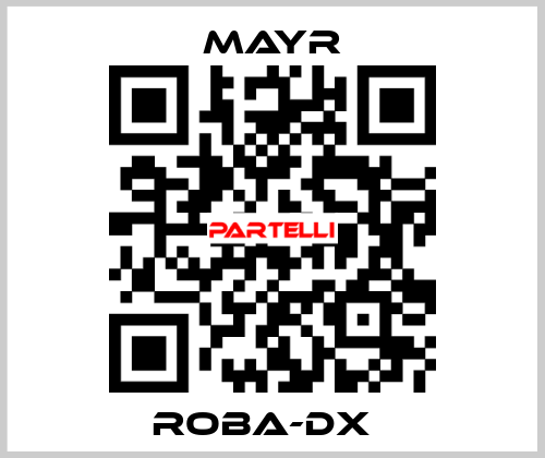 ROBA-DX   Mayr