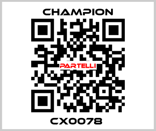 cx0078  Champion