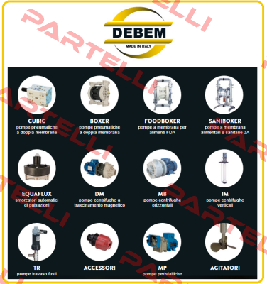 AIR-OPERATED DIAPHRAGM PUMP JP-800 650, 1 ", SS CONDUCT EX II 2/2 GO C LIB T135 ° C (EX ZONE 1) Debem