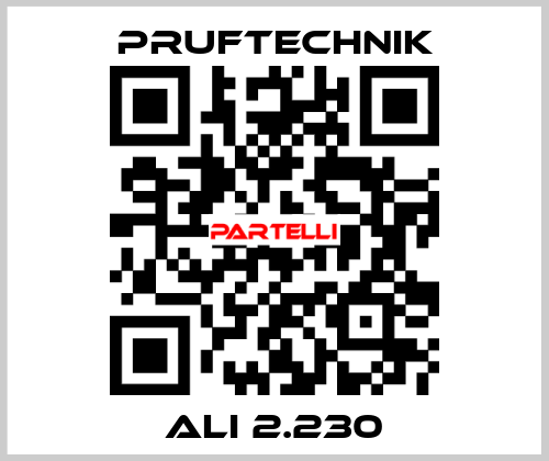 ALI 2.230 Pruftechnik