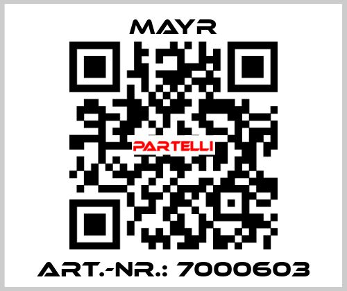 ART.-NR.: 7000603 Mayr