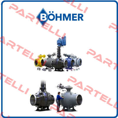 BALL VALVE DN 20, PN 25 ENG V 025.220, TYPE 2 BODY : STAINLESS STEEL BALL : STAINLESS STEEL SEALS : Böhmer