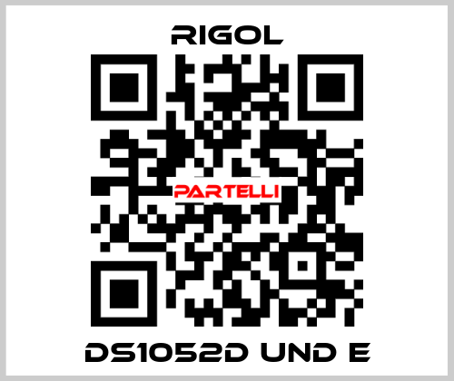 DS1052D und E Rigol