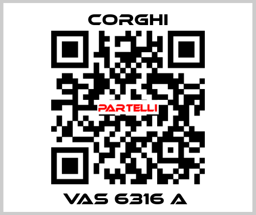 VAS 6316 A  Corghi