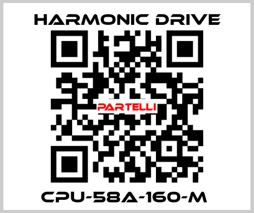 CPU-58A-160-M  Harmonic Drive