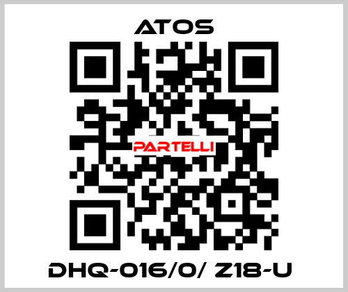 DHQ-016/0/ Z18-U  Atos