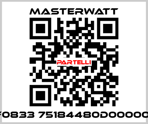 F0833 75184480D000001 Masterwatt