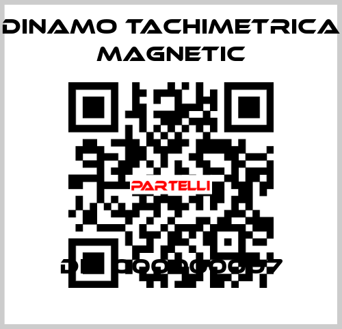 DIN 000000007 Dinamo Tachimetrica Magnetic