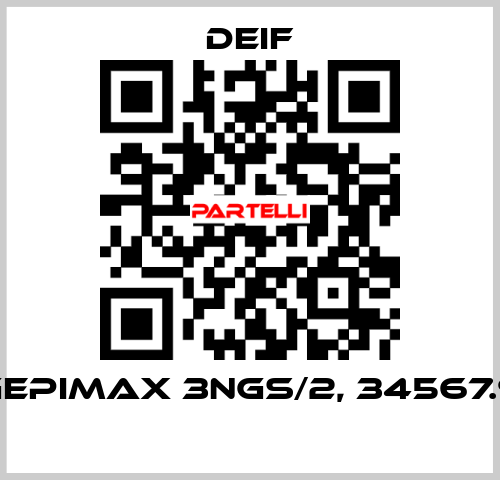 GEPIMAX 3NGS/2, 34567.9  Deif