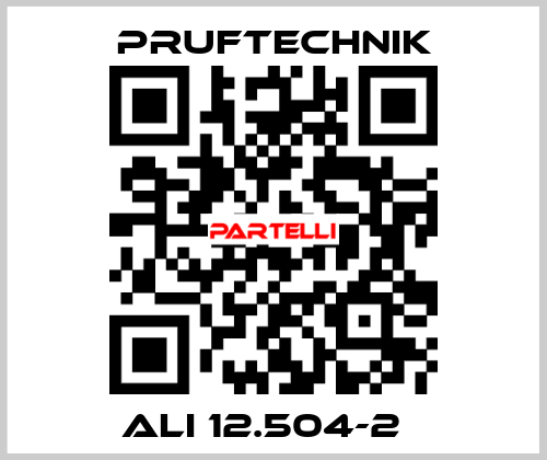 ALI 12.504-2   Pruftechnik