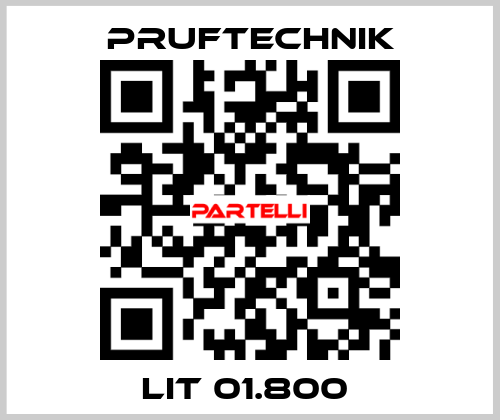 LIT 01.800  Pruftechnik