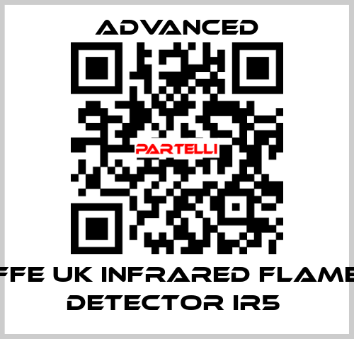 Ffe UK Infrared Flame Detector IR5  Advanced