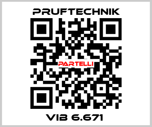 VIB 6.671  Pruftechnik