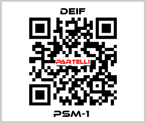 PSM-1  Deif