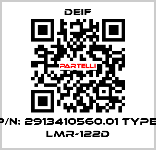 P/N: 2913410560.01 Type: LMR-122D Deif