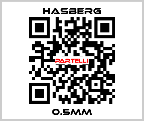 0.5MM Hasberg