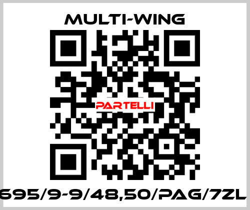 695/9-9/48,50/PAG/7ZL  Multi wing