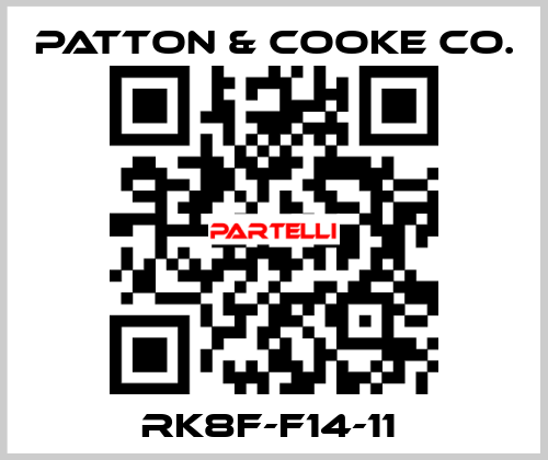 RK8F-F14-11  Patton & Cooke Co.