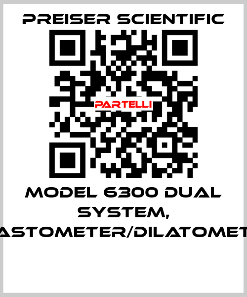 Model 6300 Dual System, Plastometer/Dilatometer  Preiser Scientific