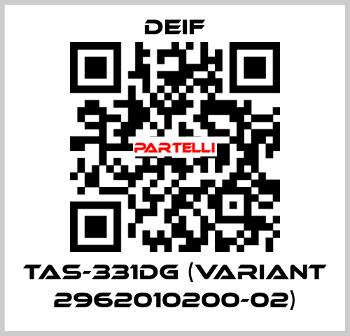 TAS-331DG (Variant 2962010200-02) Deif