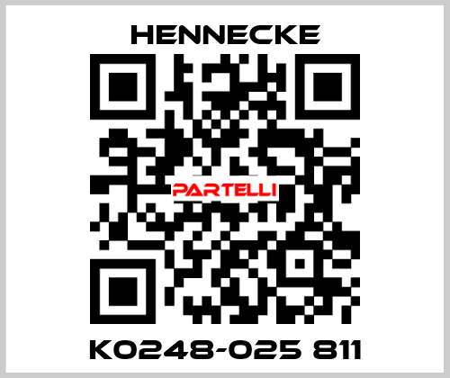 K0248-025 811 Hennecke