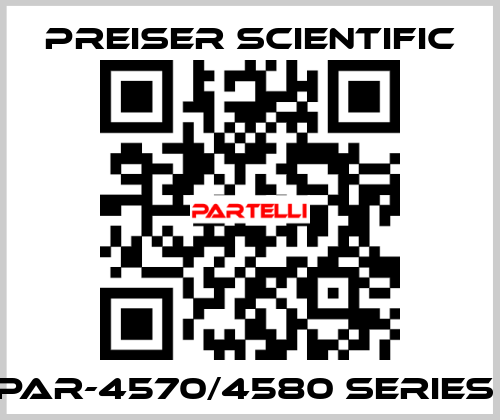 PAR-4570/4580 SERIES  Preiser Scientific