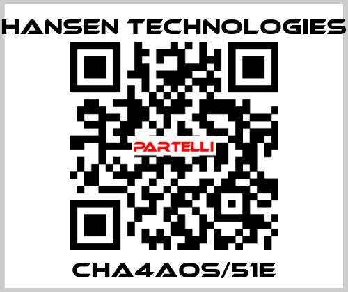 CHA4AOS/51E HANSEN TECHNOLOGIES