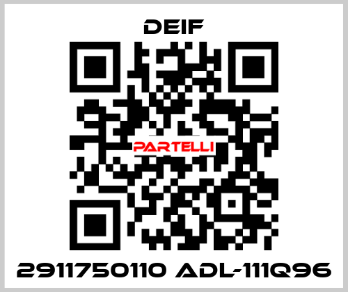 2911750110 ADL-111Q96 Deif