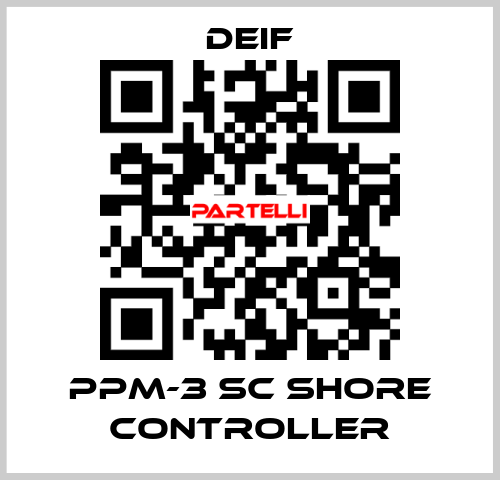 PPM-3 SC shore controller Deif