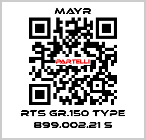 RTS Gr.150 Type 899.002.21 S Mayr