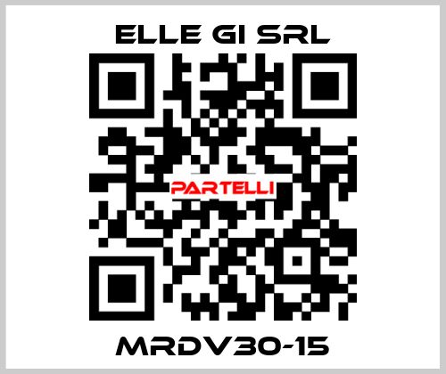 MRDV30-15 ELLE GI SRL