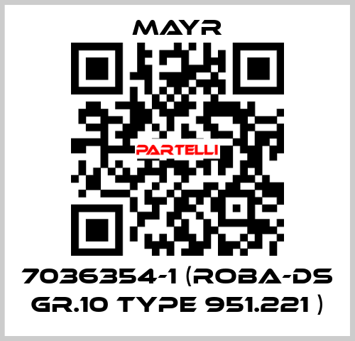 7036354-1 (ROBA-DS Gr.10 Type 951.221 ) Mayr