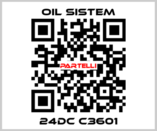 24DC C3601 Oil Sistem