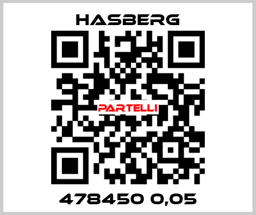 478450 0,05 Hasberg