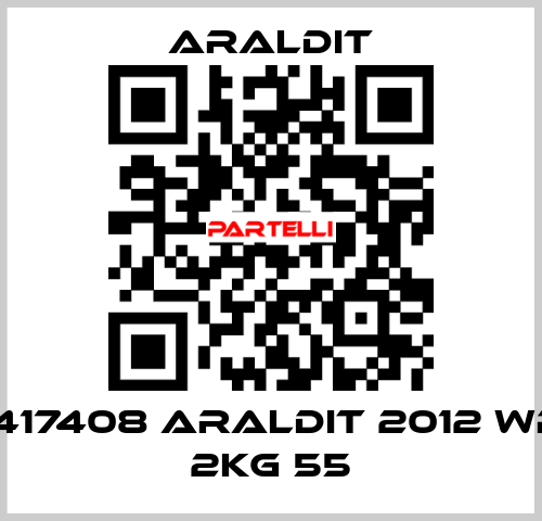 1417408 ARALDIT 2012 WP 2KG 55 Araldit