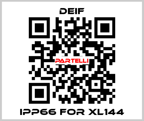 IPP66 for XL144 Deif