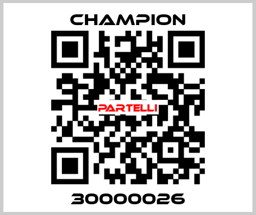 30000026 Champion