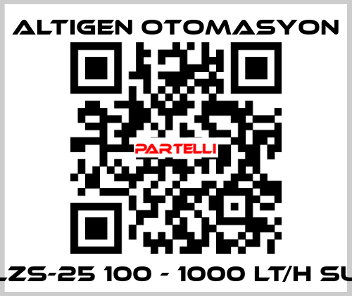 LZS-25 100 - 1000 LT/H SU Altıgen Otomasyon