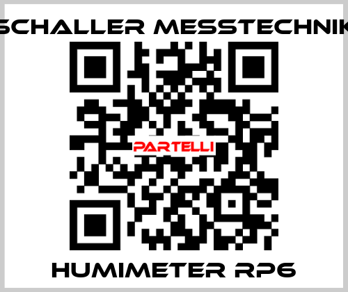 Humimeter RP6 Schaller Messtechnik